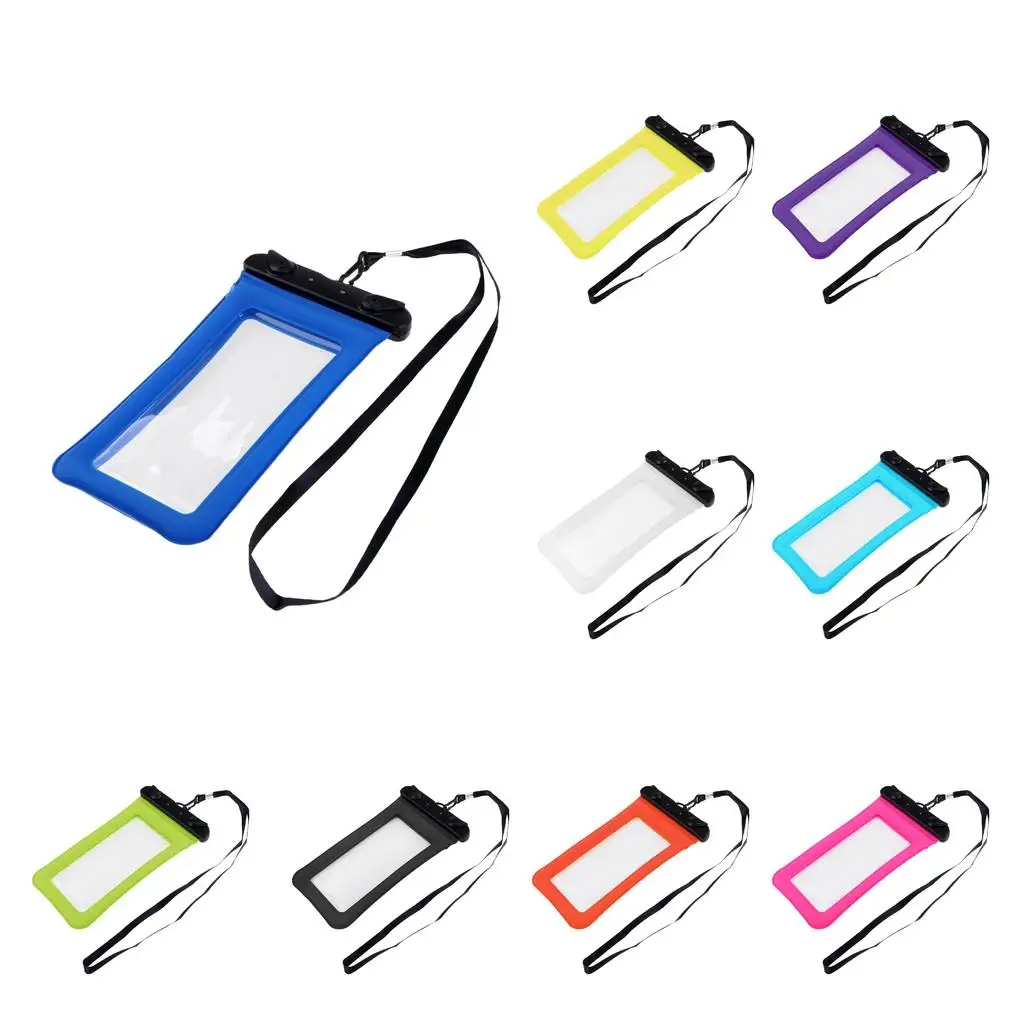 Waterproof Floating Phone Case Universal Dry Pouch Bag Underwater Holder Water Sports Accessory for Beach Pool Boating