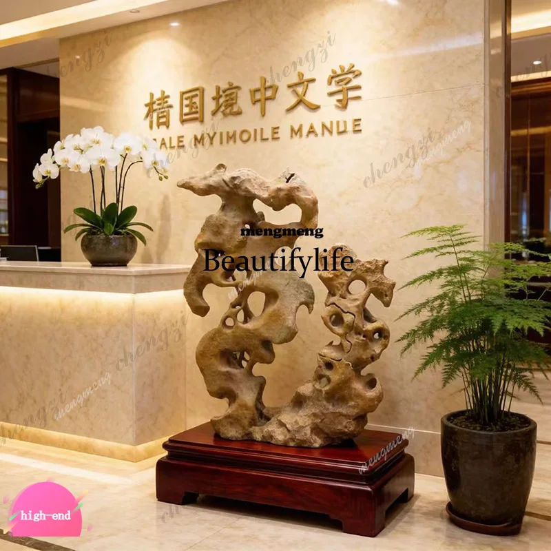 R134 Rockery flowing water ancient method water tank balcony courtyard hotel clubhouse square park school landscape stone