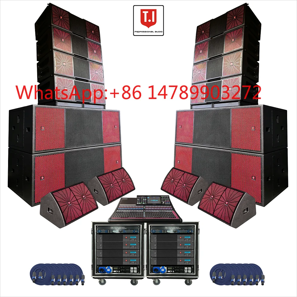 Акустическая система Hardcase Pro-212 с двумя 12-дюймовыми водонепроницаемыми динамиками из березовой фанеры для сцены