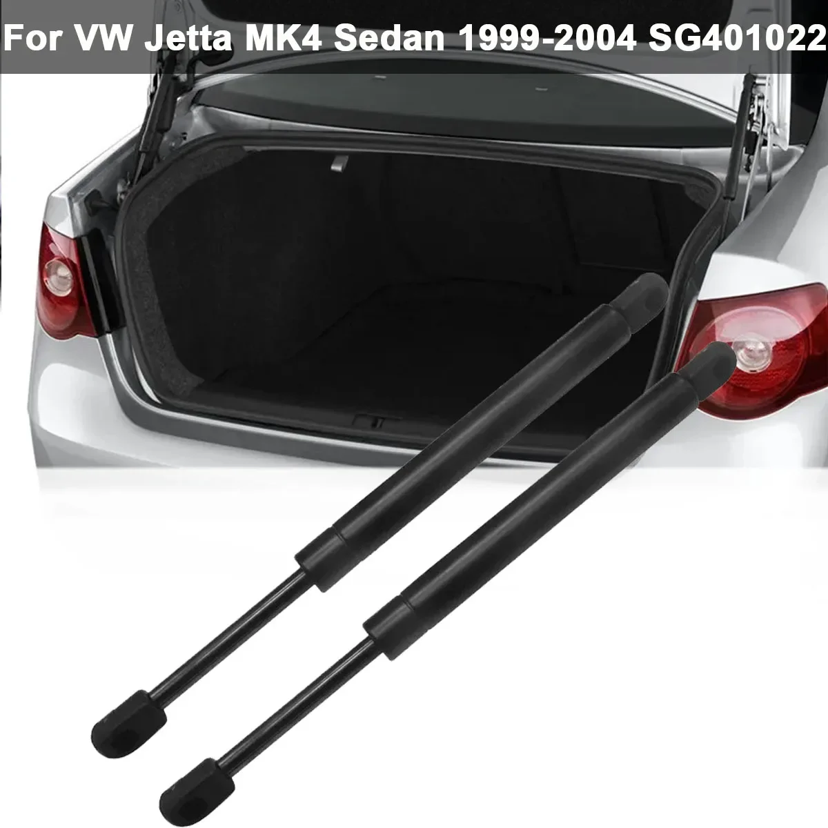 2PCS Rear Trunk Gas Springs Lift Supports For VW Jetta 1999-2004 Passat 1998-2005 Audi A4 Quattro 1996-2001 S4 2000-2002