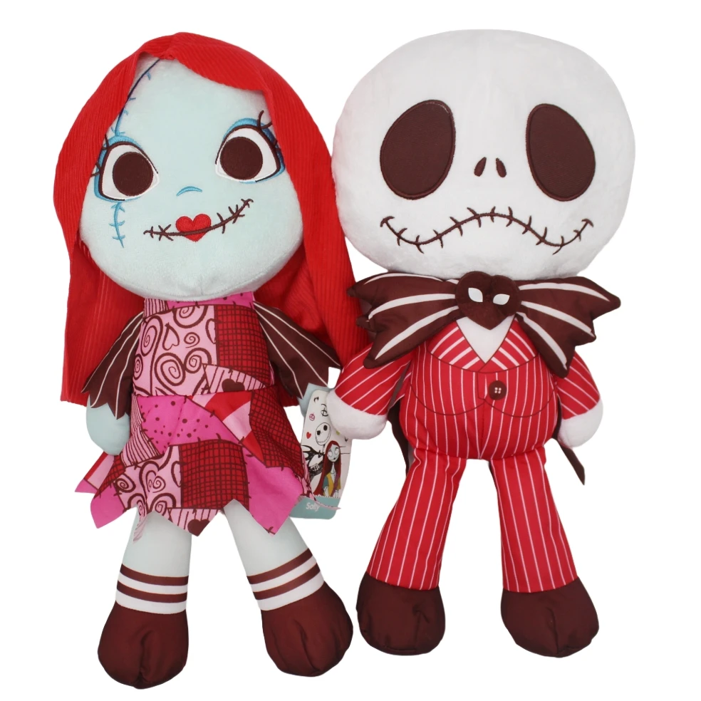 1 sztuka 40cm Pluszaki z filmu Miasteczko Halloween (Nightmare Before Christmas) Sally i Jack, zabawki pluszowe na Halloween, prezenty na Halloween, zabawki