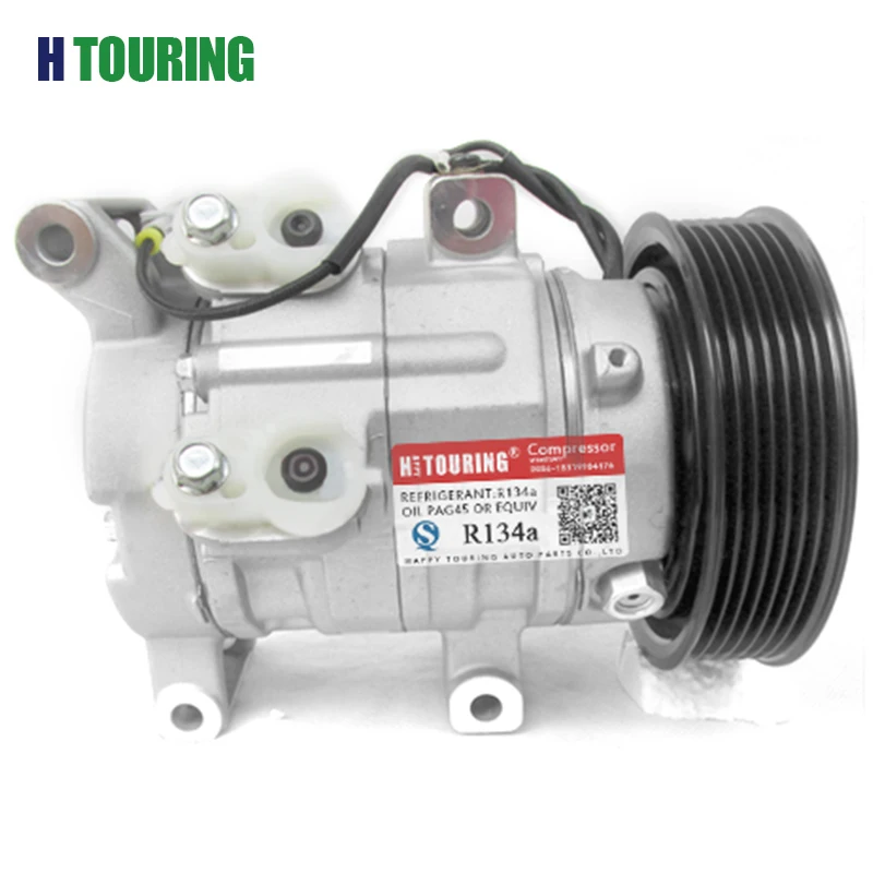 AC Compressor For Toyota Hilux Vigo INNOVA GASOLINE 2004-2008 88310-0K110 88310-0K132 88320-0K080 88320-0K341 447260-8020