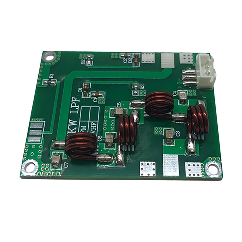 Filtre passe-bas 0-verrerie w 88-108Mhz, couplage Lyen pour transmetteur FM