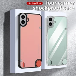 Matte & Clear Rugged Armor Protective Case For Nothing CMF Phone 1 CMF Phone1 Military Shockproof Phone Back Cover