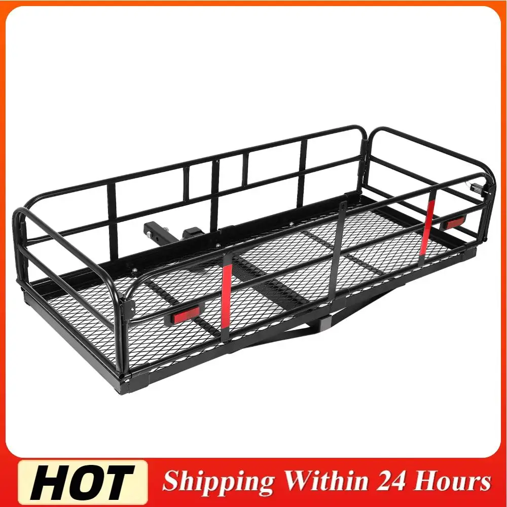 

Велокрепление на фаркоп, грузоподъемность 227 кг, для 2-дюймового приемника, 60x24x14 дюймов, со стабилизатором для внедорожников, пикапов, прицепов