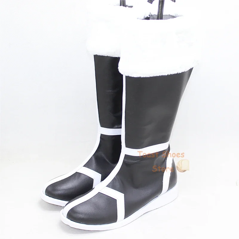 Anime BLEACH Ulquiorra Cifer Cosplay Shoes Comic Anime Game Role Play for Con Halloween Cosplay Costume Prop Shoes