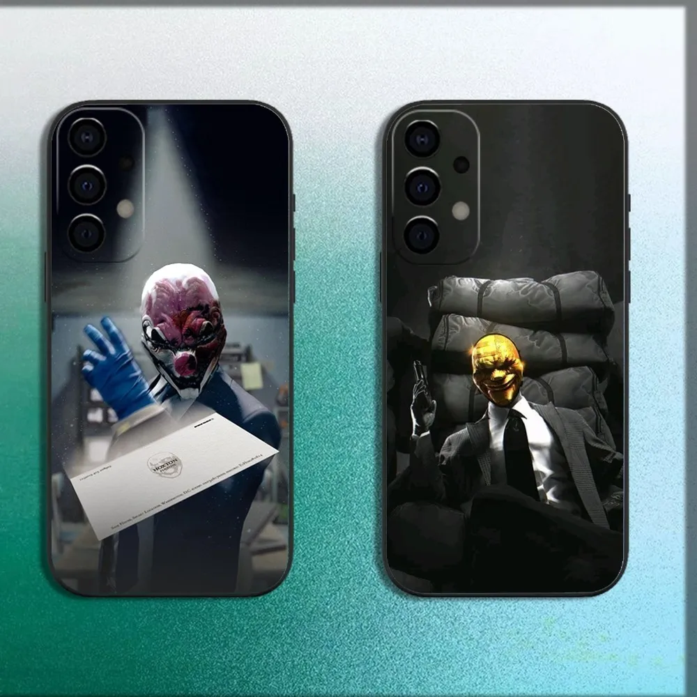 

Game P-PaydayS 3 Phone Case For Samsung Galaxy A13,A21s,A22,A31,A32,A52,A53,A71,A80,A91 Soft Black Cover