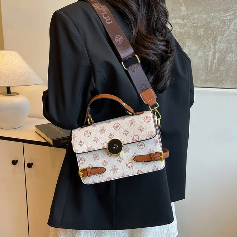 

Unique Classic Designer Tote Bag For Women Solid Color Everyday Shopper Purse Large Capacity Vintage
