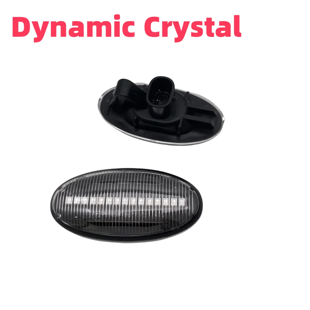 Ad alta precisione 2X LED Indicatore laterale Ripetitore Indicatori di direzione Lampada lampeggiante per Mazda 2 3 5 6 GG MPS BT-50 MPV Luci dinamiche