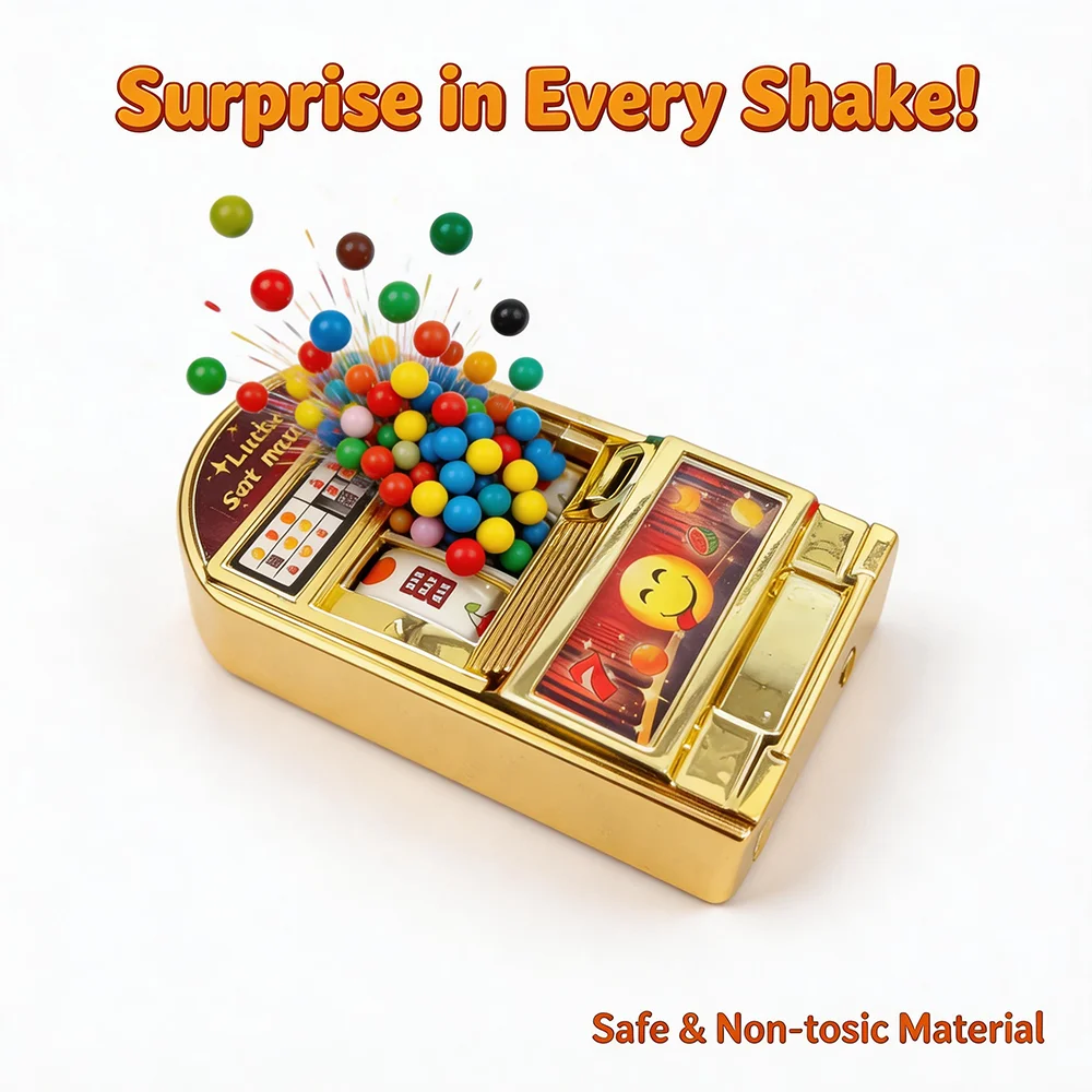 

Kids Hand Lottery Machine, Learning Toy, Slot Game Machine, Winning Rocker, Mini Lucky Jackpot 777, Birthday Party Fruit