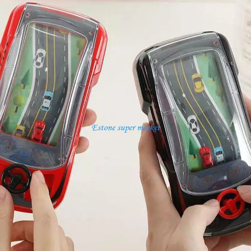 

090B Thrilling Educational Racing Game Console for Parent Child Play Hand Held Game