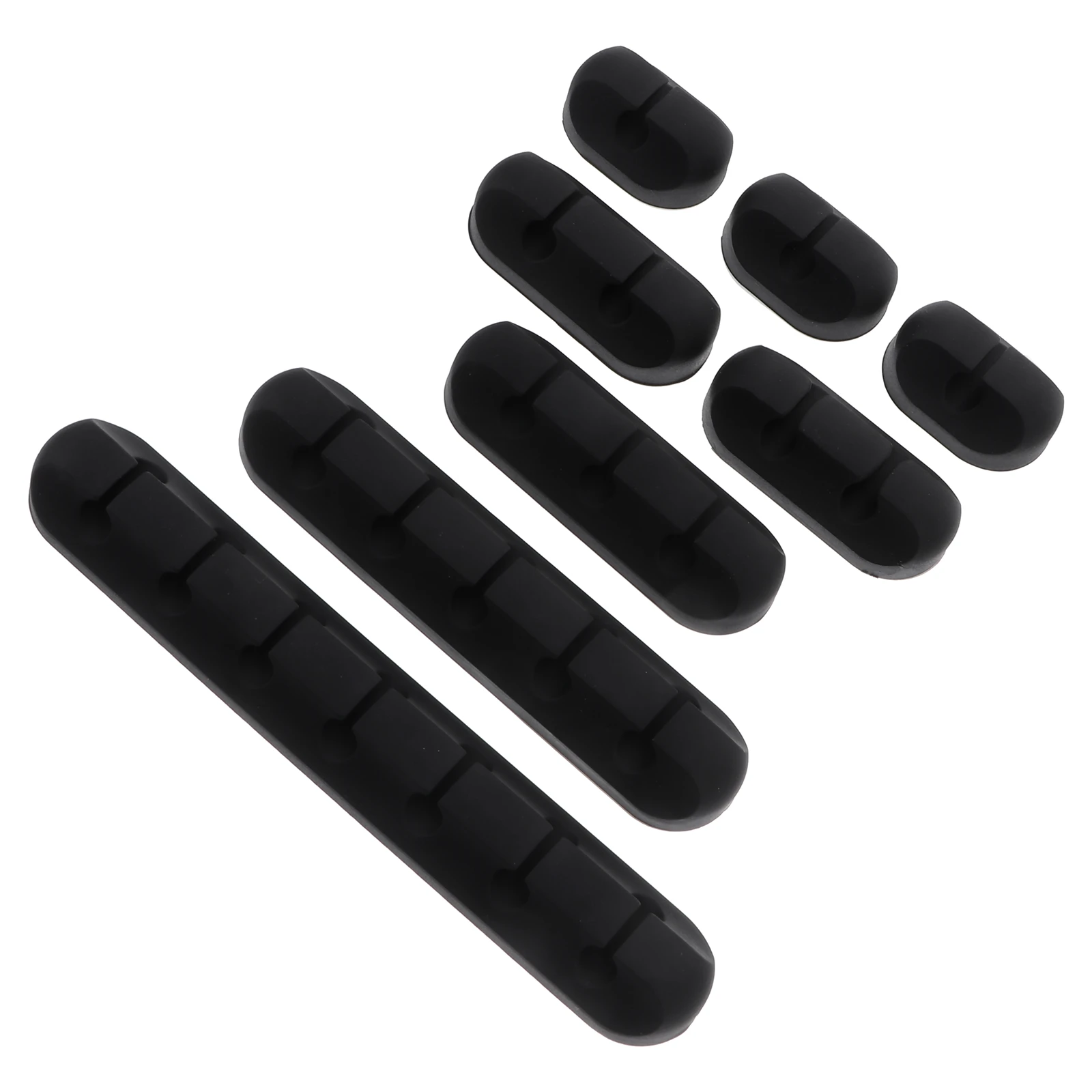 

8 Pcs Cable Line Processor Set Brackets Management Tool Electric Wire Multi Silica Gel Simple Organizer