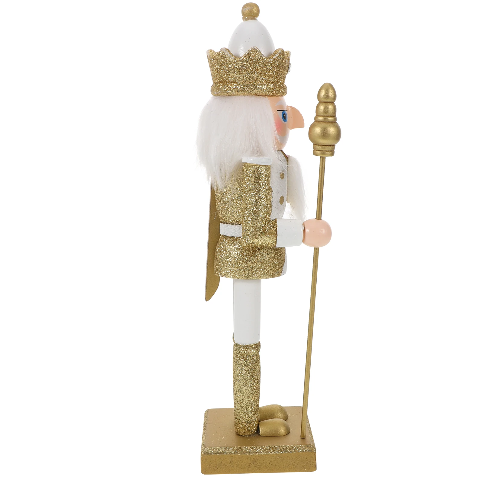 

Wooden Nutcracker Soldier 25Cm Christmas Decoration Rustic Holiday Ornament For Home Fireplace Mantel Table Decor Nutcracker
