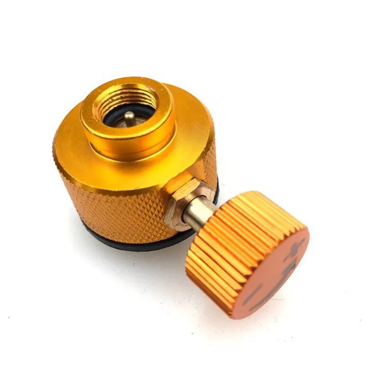 التخييم موقد غاز البروبان عبوة محول ل موقد غاز وخزان اسطوانة البيوتان غاز البترول المسال التوقف معدات التخييم للطهي في الهواء الطلق