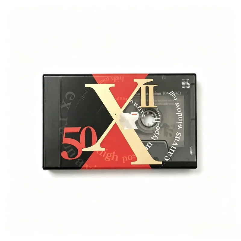 

100% Original New For Sony X-II 50min JP Mid Grade Type II Blank Cassette Sealed For Recording