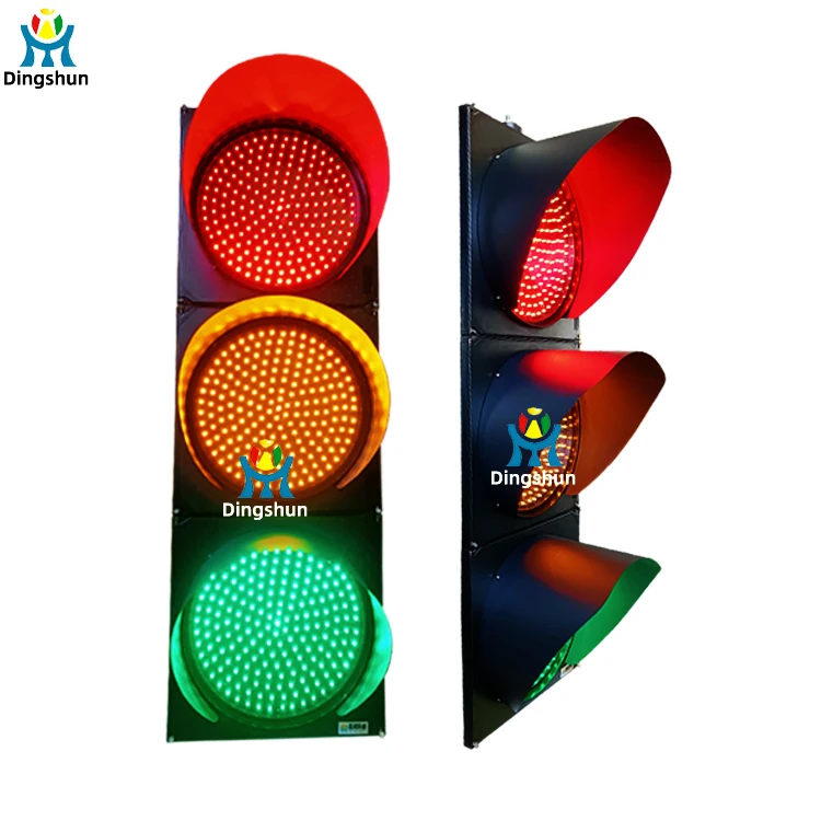 13-Year Traffic Light Source Factory Direct Sales | 400mm Full-Screen Traffic Signal Light