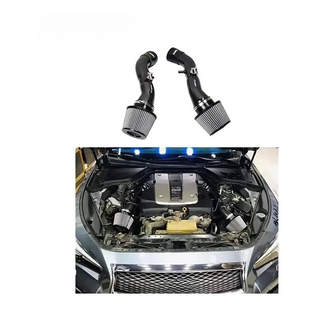 

Very easy to install 100% dry carbon fiber cold intake system for G37 3.7l 2008-2013
