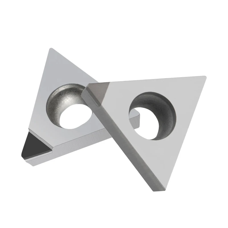 PCD CBN Diamant CNC-Einsätze TCGT zum Bearbeiten von Materialien wie Aluminium, Kupfer, Gusseisen und gehärteten Teilen – Detail 5