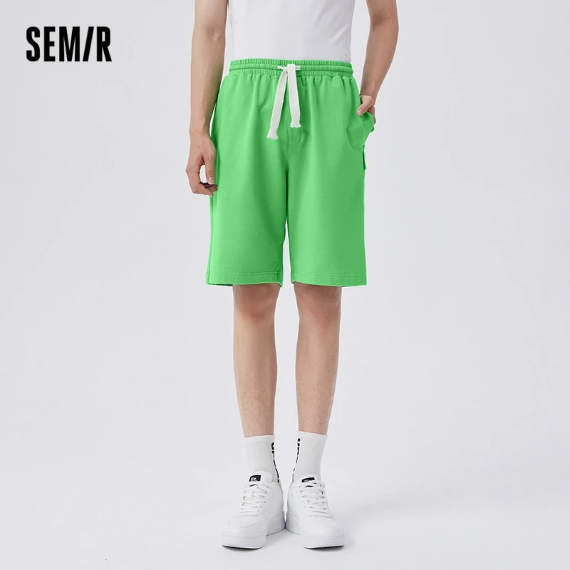 Semir Casual Shorts Männer Gestrickte Hosen Weich Und Bequem Haut-Freundliche Hause Kleidung Lose Pyjamas