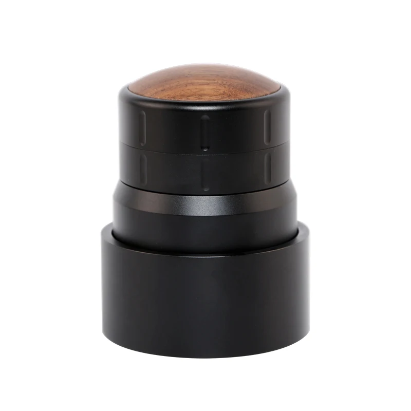 

Современный дизайн, многоразовая и портативная экологически чистая мешалка для кофейного порошка, металлический деревянный дистрибьютор, инструмент для использования на кухне