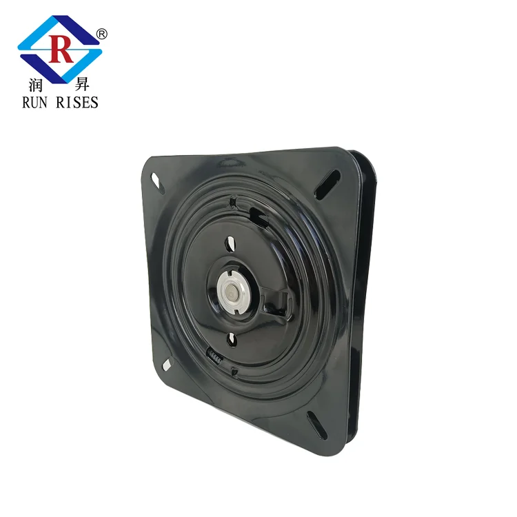 Heavy-Duty A20-1 10 Inch Swivel Plate Memory Return Ball Bearing Revolving Rotating Barstool For Dining Kitchen Use Made MetalAT