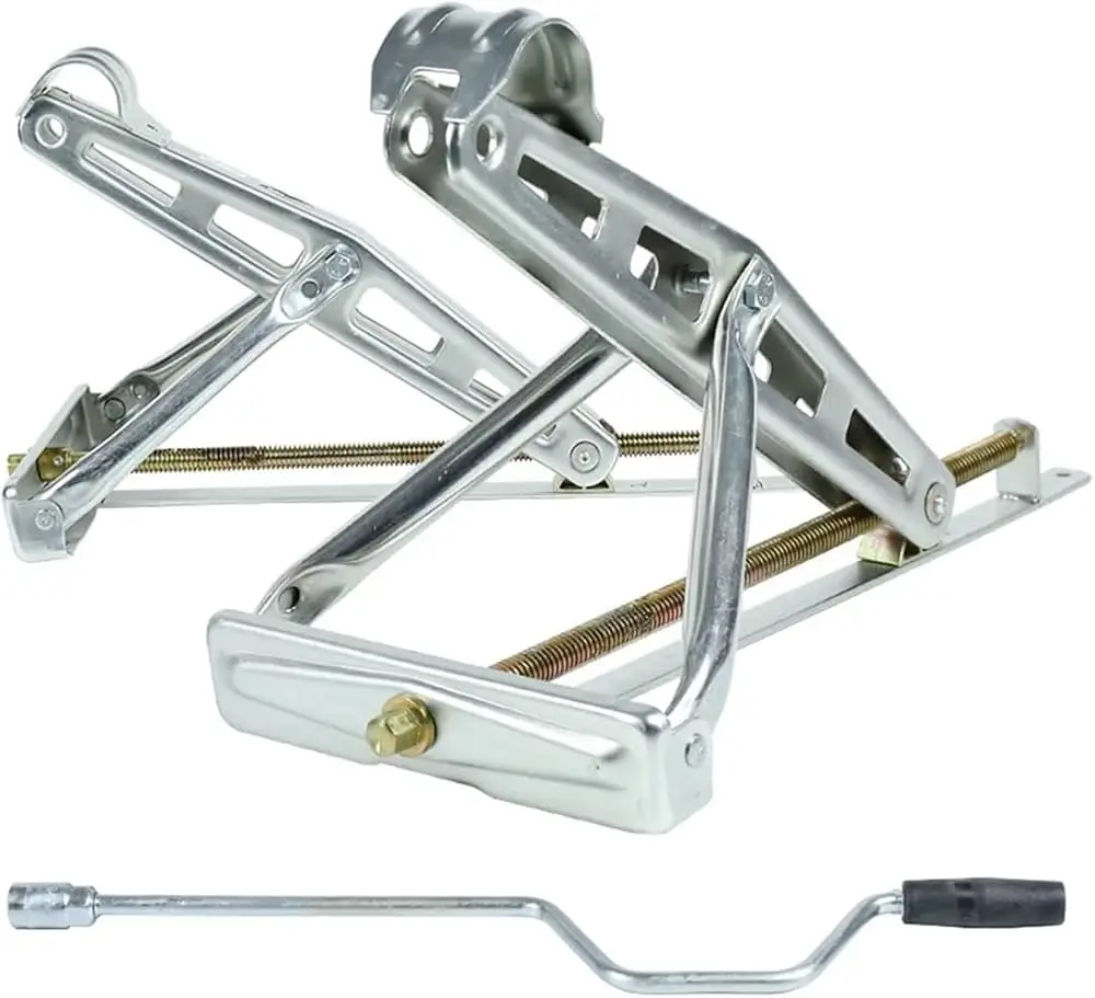 Trailer Stabilizer Iron 105mm Minimum Height 520mm Maximum Height 2600lbs Capacity Stabiliser Legs Lifter Jack