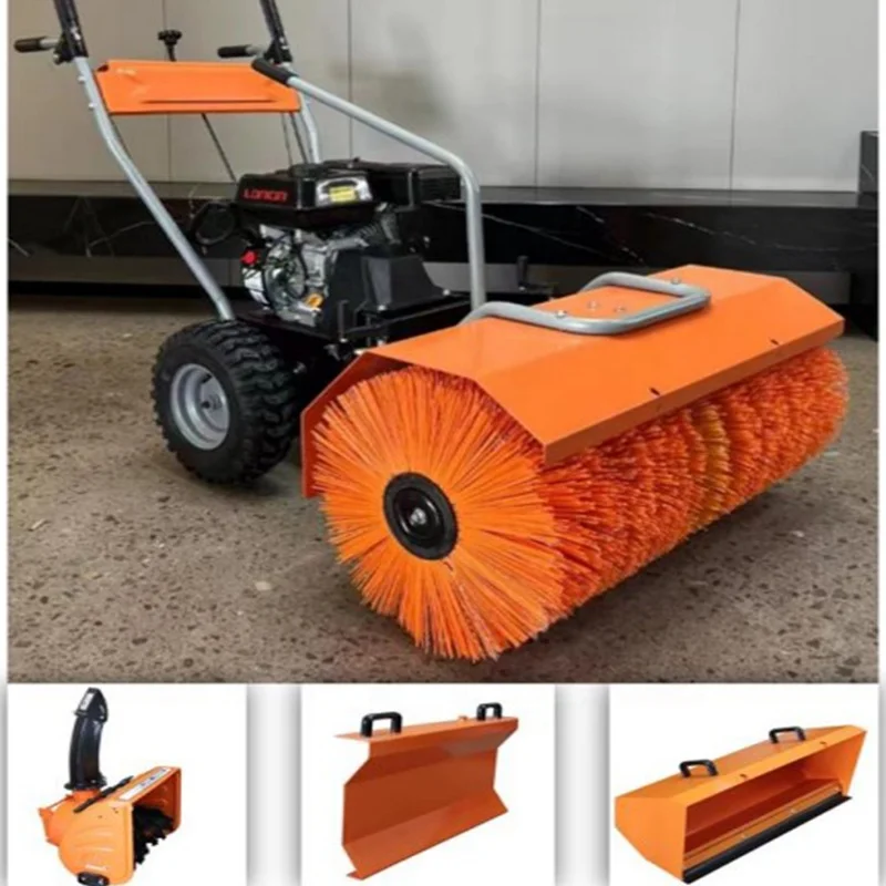 Gasoline Snow Machine Small Snow Sweeper Snowplow for Sale