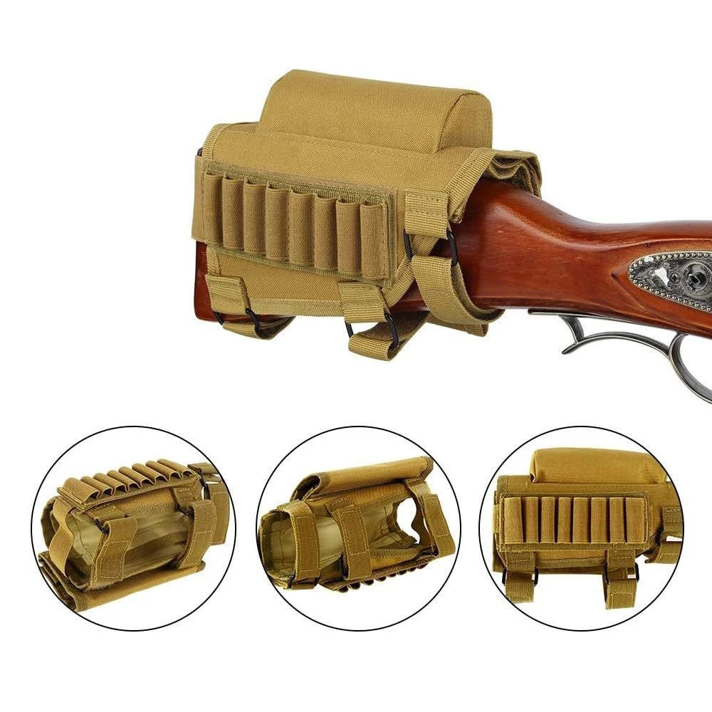 

Military Tactical Outdoor Sniper Rifle Support Sandbags Unfilled Rest Bag for Precision Shooting before And after Use