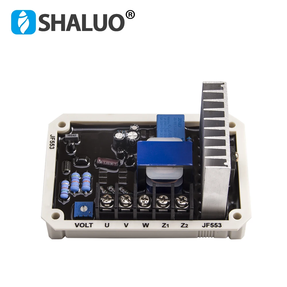 JF553 AVR Three Phase 380V STC Brush Generator AVR Automatic Voltage Regulator Stabilizer Control Board Replace GB170