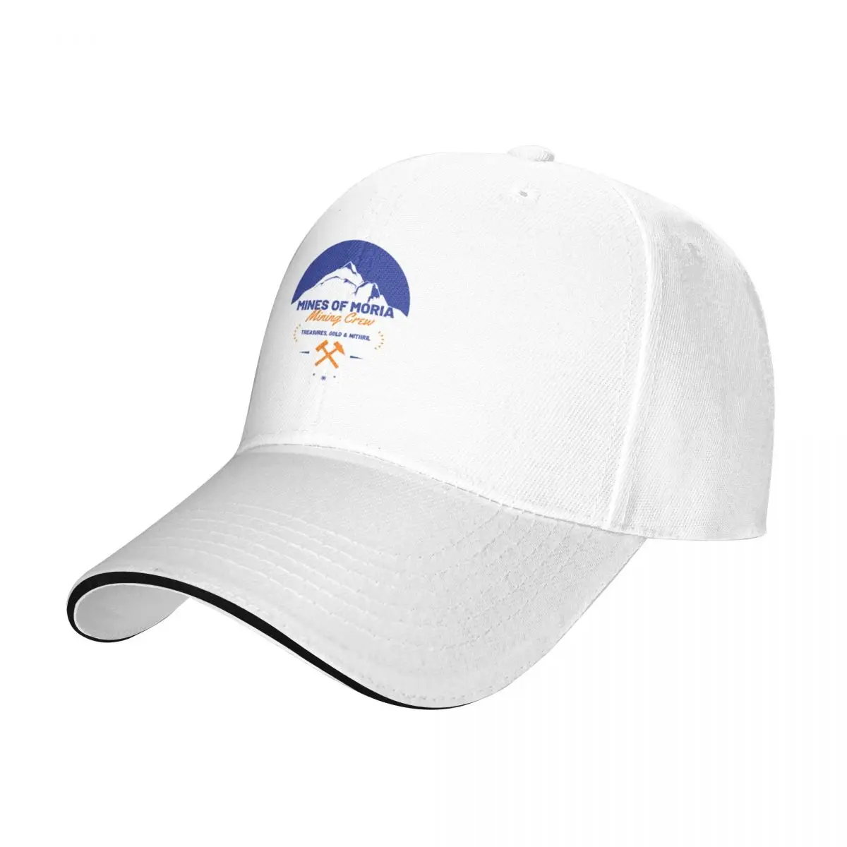 Mines of Moria Mining Crew Baseball Cap Hat Beach Sports Cap Women's Beach Men's