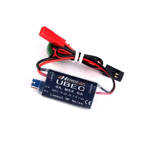 HENGE 4A UBEC Input 7V-25.5V 2-6S Lipo Output 5V 6V/4A Continuous Max 6A for RC Quadcopter Airplanes Car Parts