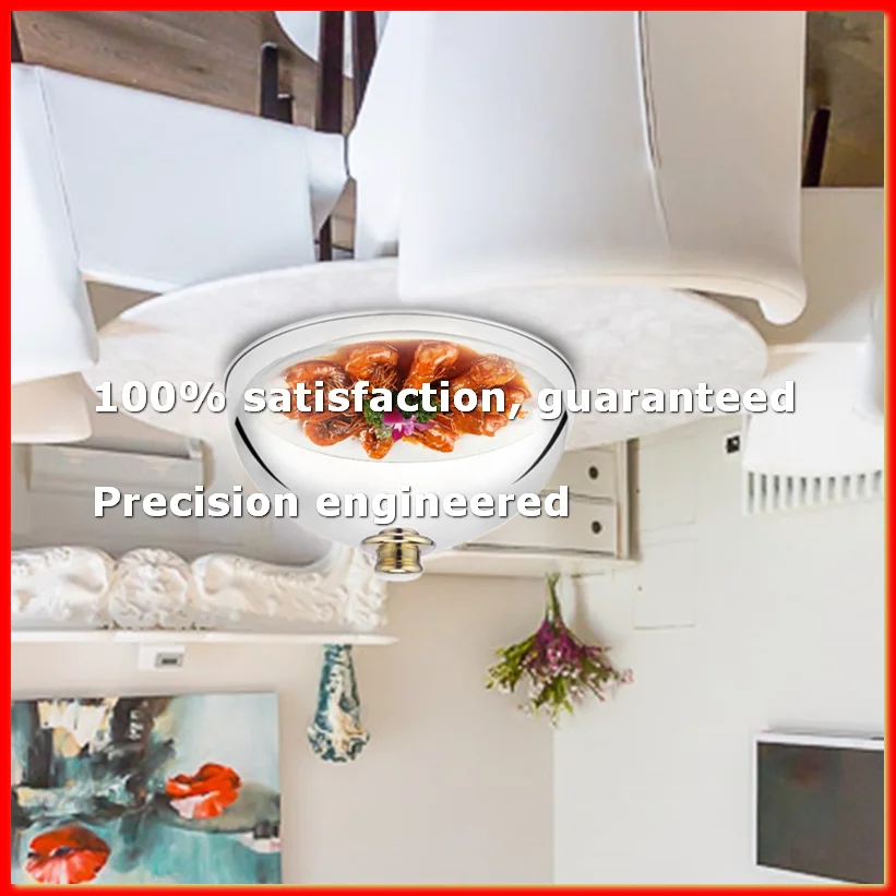 

Stainless Steel Dome Dish Cover Table Food Cover Food Cover Western Restaurant Cover Teppanyaki Dish Cover-A73M