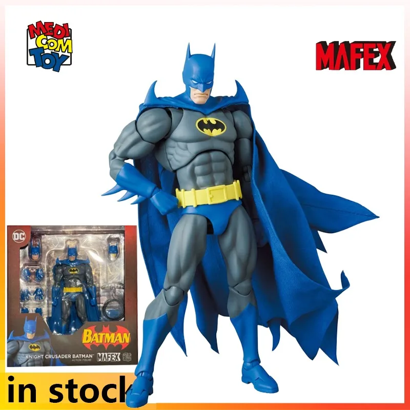 Medicom Toy Original MAFEX ฟิกเกอร์ประกอบสำเร็จรูป ซีรีส์ แบทแมน: ความล่มสลายของอัศวิน ของเล่นโมเดลแอคชั่นฟิกเกอร์จากอนิเมะ ของขวัญสำหรับเด็กผู้ชาย
