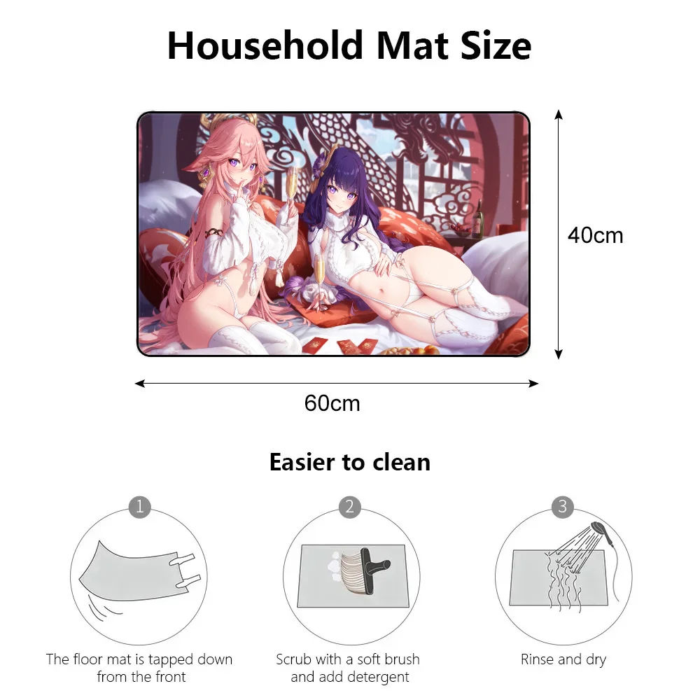 Carpet for Kitchen Mat for Hallway on the Floor Hentai Things to the Room Decoration Items Doormat Entrance to Home Decor Items