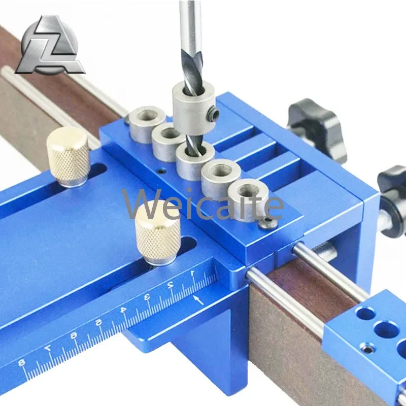 3 in 1 Doweling Jig Hole Drilling Guide Woodworking Positioner Locator Tool Drilling Jig Other Hand Tools