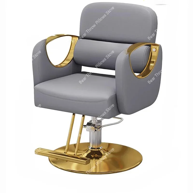 

Professional Luxury Barber Chair Classic Gold