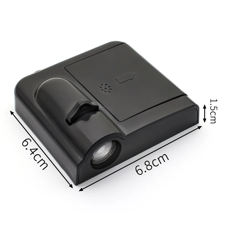 Car styling Door LED Wireless Welcome Light Logo For Audi Sline RS A3 A4 A5 A6 A7 A8 S3 S4 Q2 Q3 Q5 Q7 S6 RS3 RS5 Auto Projector view 2