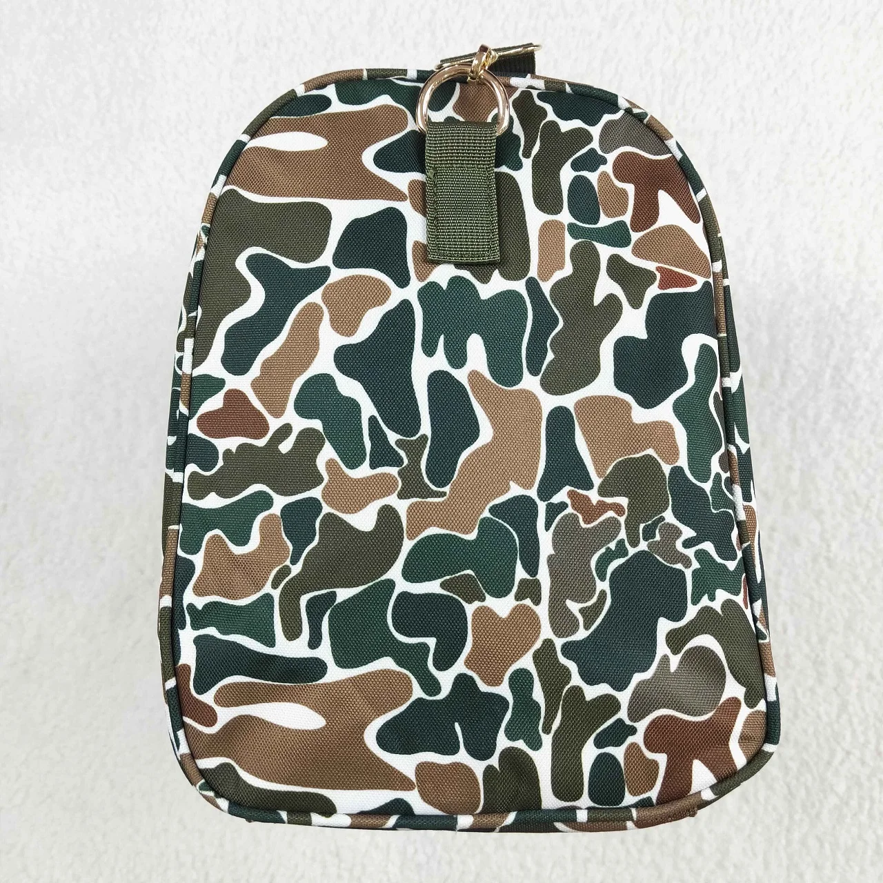 Wholesale Boutique Children Bag Toddler Outdoor Portable Baby Boy Kids Adult Green Camo Handbag