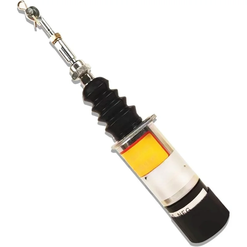 1502-12D6U2B2S2A Fuel Shut off Solenoid Compatible For Perkins CAT 216 226 236 246 Skid Steer UB704 Engine