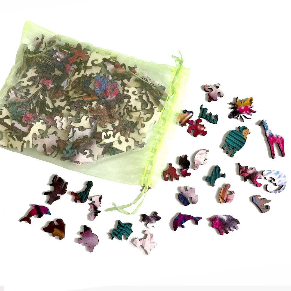 Owl Wooden Puzzles - Creative And Fun Shapes Perfect Gifts Christmas Gifts Christmas Stocking Fillers Christmas Gifts