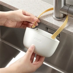 Kitchen Sink Sponges Holder For Bathroom Soap Dish Drain Water Basket Drying Rack Accessories Storage Organizer