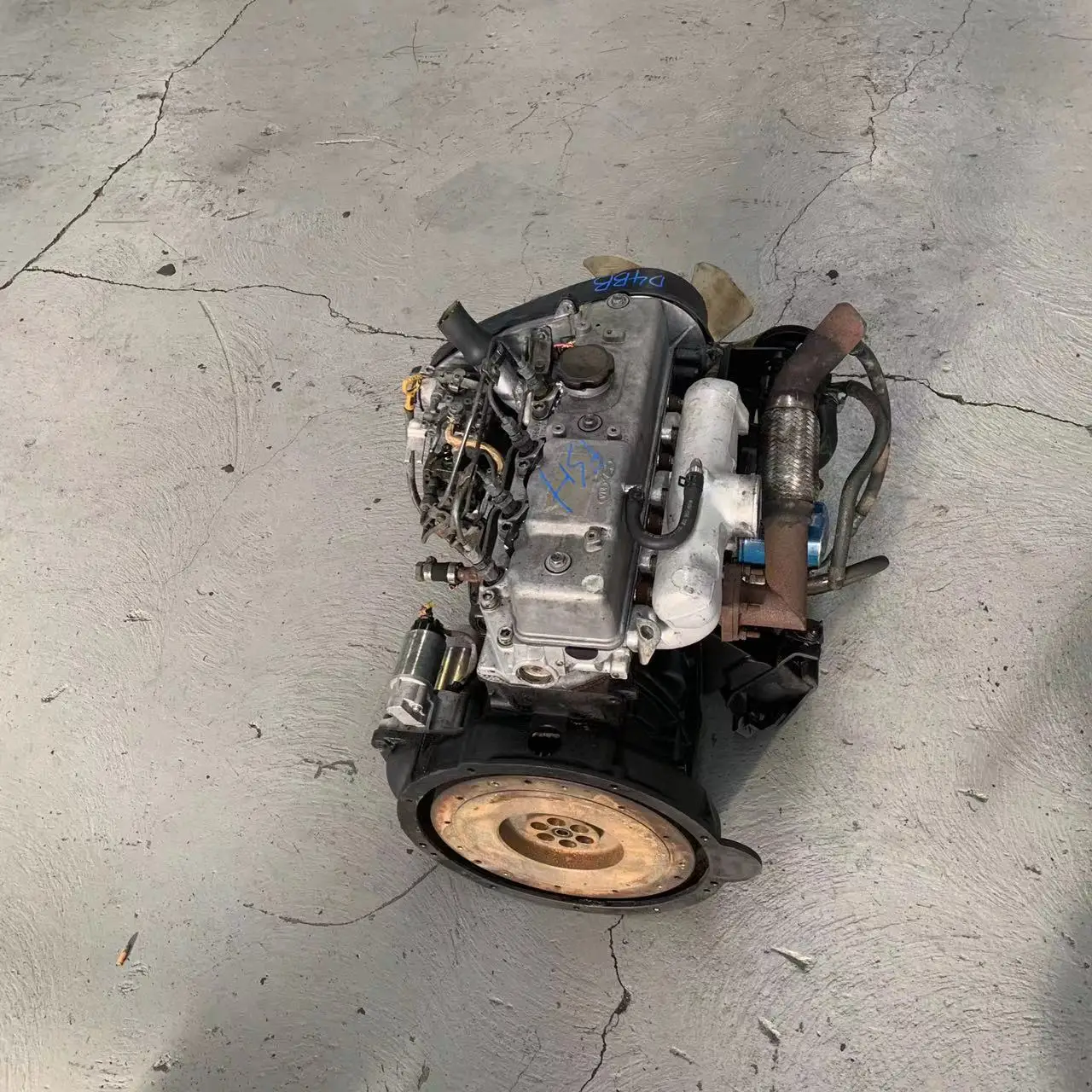 Original Korean Import Second-Hand D4BB Gearbox Assembly For Hyundai Used Diesel Engine Condition