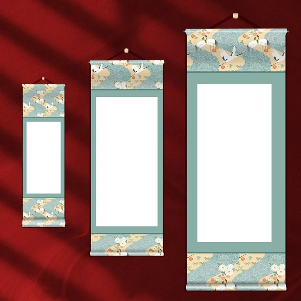 

Бумага для рисования, винтажная рисовая бумага, свиток в китайском стиле, самодельные подарки, пустой подвесной пустой свиток, поделки ручной работы S/M/L