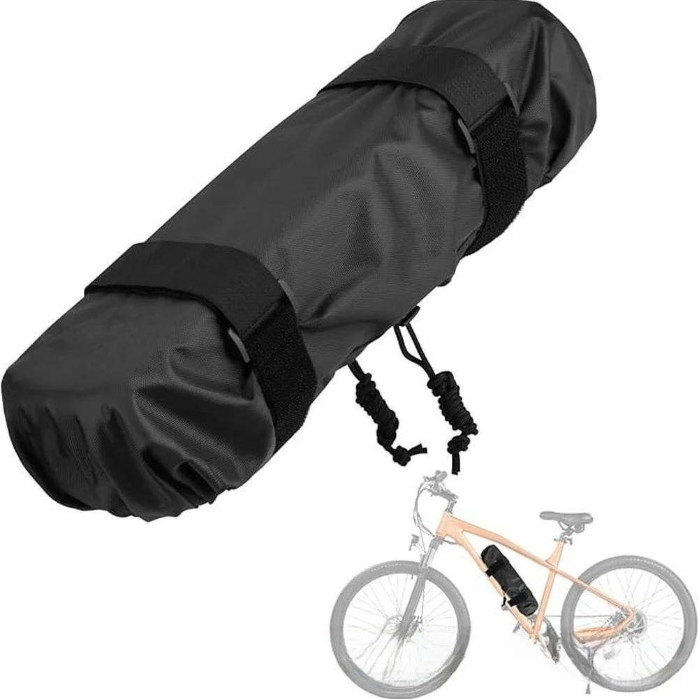 Bike Battery Cover Sleeve for Electric Bikes with Waterproof Oxford Material Drawstring Fit and Fastening System