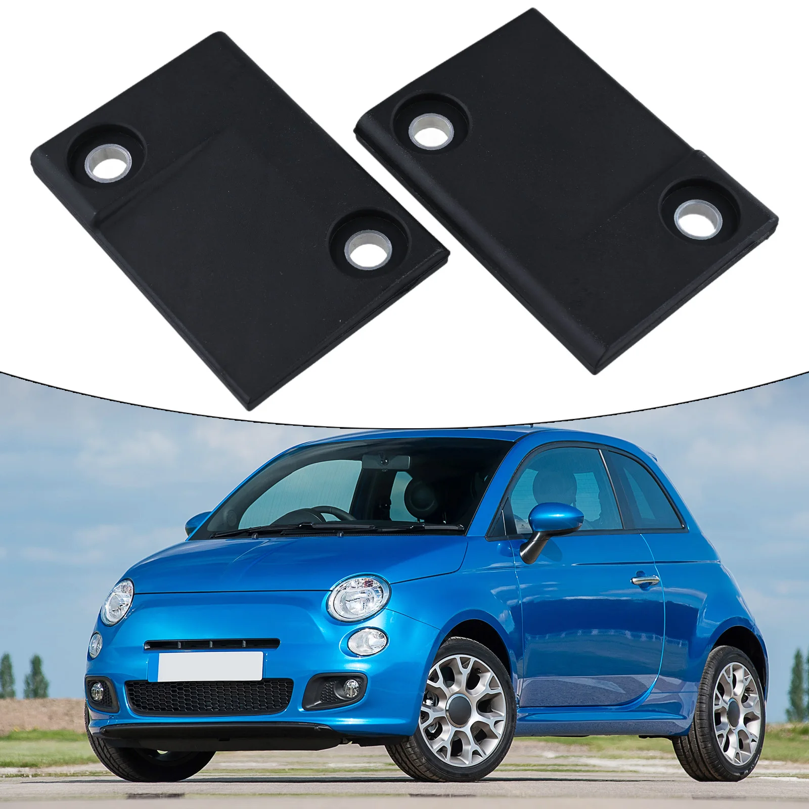 2 Pcs Car Rear Door Lower Plate For Fiat For Ducato For Boxer Relay 06+ Plastic Replacement Part 1346548080 7235.C5