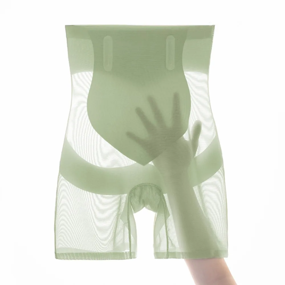 Faja moldeadora de glúteos sin costuras de gran tamaño, ropa moldeadora transparente, bragas de cintura alta, entrenador de cintura, contracción del vientre