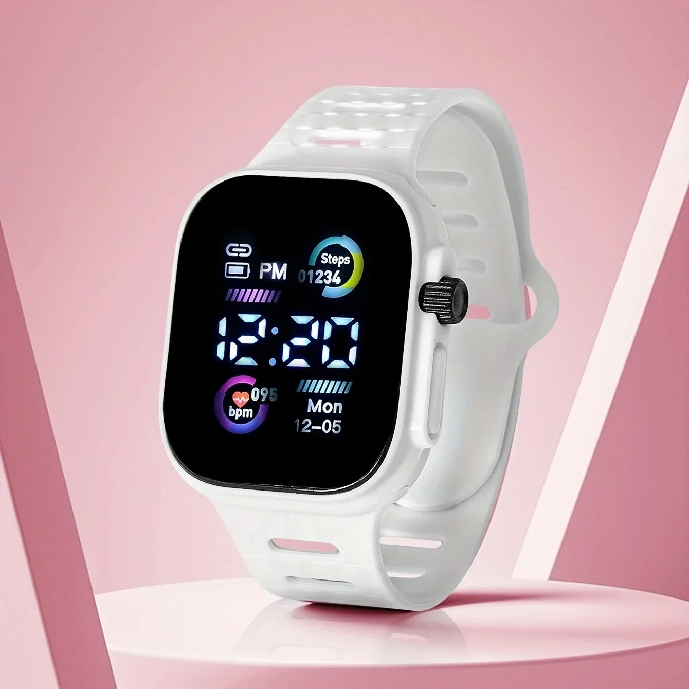 Relojes digitales con pantalla LED para niños, relojes deportivos luminosos para niños y niñas, reloj de pulsera electrónico para estudiantes, Relojes de regalo