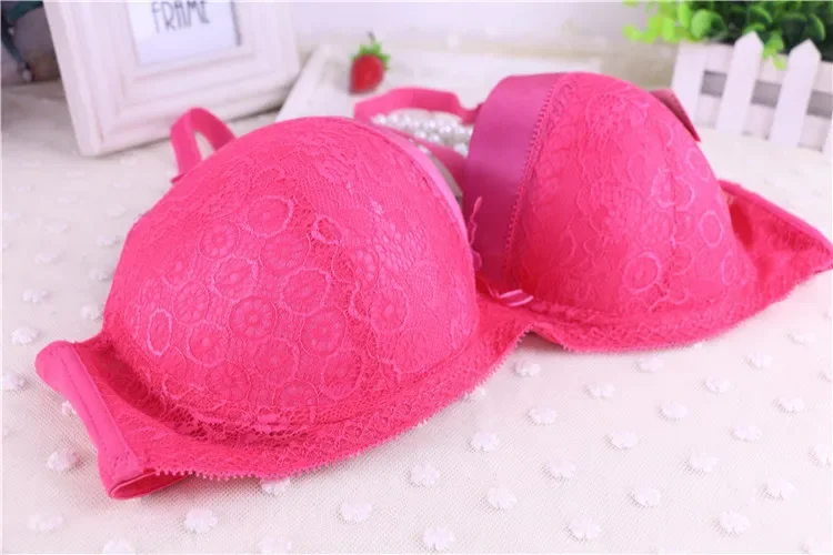 Lace bra 100E 100D 95E 95D 95C 90E 90D 90C 85D 80E 75E 70E 75D 80D Cup Large bust double-breasted Underwear sexy push up bra B06