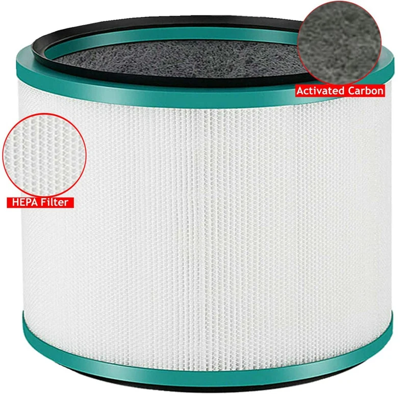 Hepa Filter Compatible For Dyson HP00/HP01/HP02/HP03/DP01/DP03 Pure Cool Fan Air Purifier Parts Accessories 3PCS