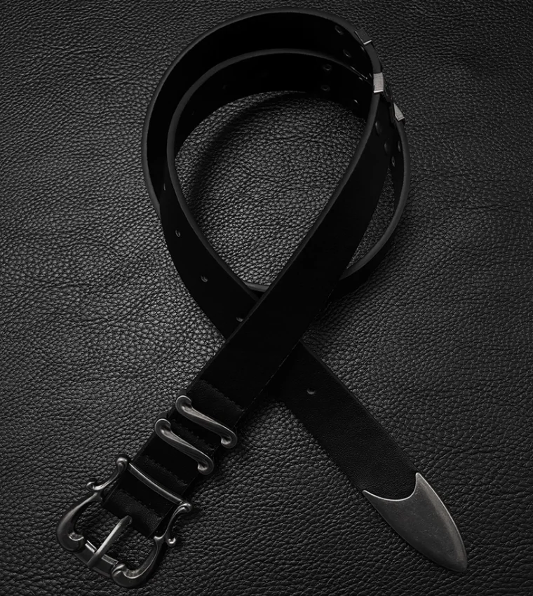 Corsetto in pelle PU con fibbia vintage da donna da uomo Cappotto con fascia da smoking femminile Cintura larga Decration J1126